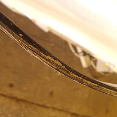 Slingerland 30"COW Bass Drum Hoop Rim 70s US Chrome-Wood Marching Concert Parade image 7