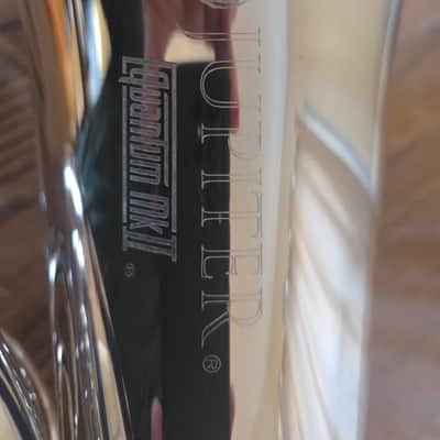 Jupiter JBR1101M Quantum Mark II Series Marching Euphonium 2022 - Silver image 7