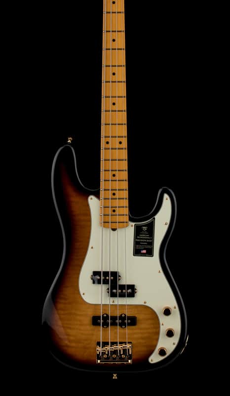 Fender 75th Anniversary American Professional PJ Bass - 2-Color Sunburst #12338 image 1