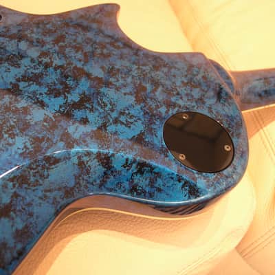 ESP Eclipse STD 2011 - Planet Blue Custom Finish - MINT + Original Case image 19