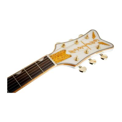 Gretsch Guitars G5022C Rancher Falcon Cutaway Acoustic-Electric Guitar White image 6