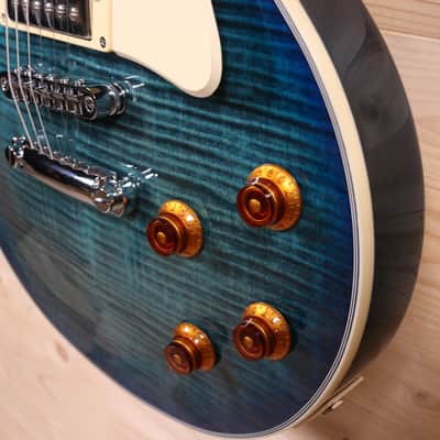 Sire Larry Carlton L7 - Ebony Fingerboard, Transparent Blue Burst image 7