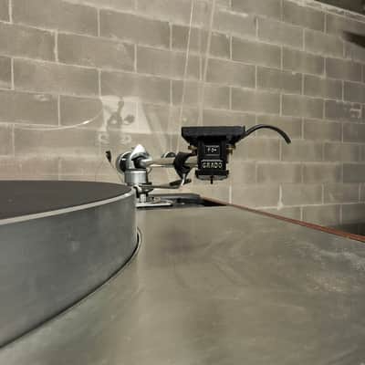 Luxman PD444 Luxman PD444 Direct Drive Turntable (220V) + SME 3009 Tonearm + Grado F-3+ Cartridge & Original Dustcover image 5