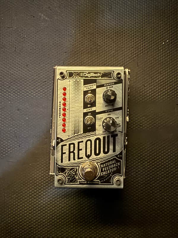 DigiTech FreqOut Natural Feedback Creator 2010s - Silver/Black imagen 1