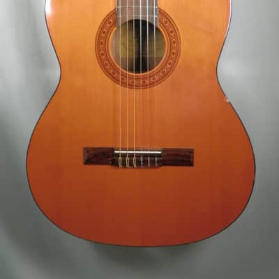 Lyle Model C-610 Classical Nylon String Acoustic Guitar used Made in Japan image 5