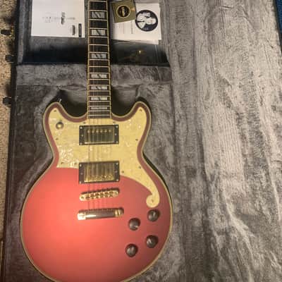 D'Angelico Deluxe Brighton Limited Edition 19/50  - Matte Wine image 3