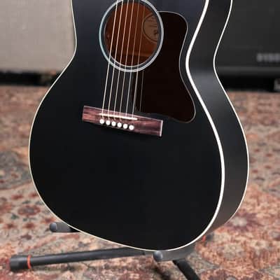 Gibson L-00 Special Parlor Acoustic/Electric Guitar - Ebony Satin with Gig Bag image 4