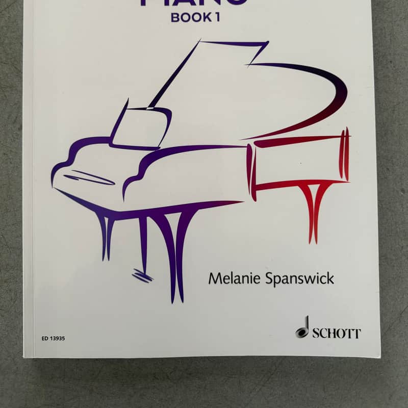 2017 Schott Play it Again Piano Book 1 Melanie Spanswick White