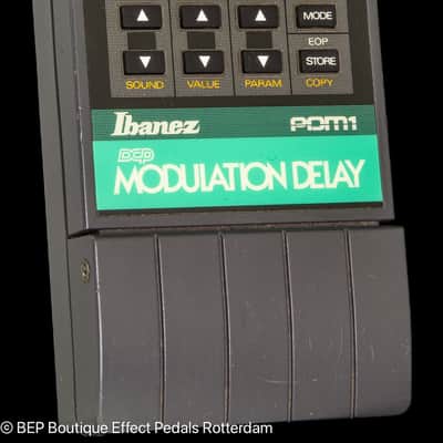 Ibanez PDM1 DCP Modulation Delay s/n 214067 mid 80's as used by Carlos Santana image 3