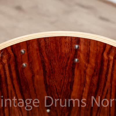 Rare Sonor Signature African Bubinga Heavy HLFT 18 – 18x19 Floor Tom – 1980s image 12