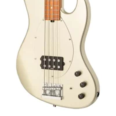 Sadowsky MetroExpress 21-Fret Vintage M Bass, Roasted Maple Fingerboard, 4-String - Solid Champagne Metallic High Polish image 4