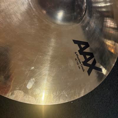 Sabian Used AAX 18 in. X-Plosion Crash Cymbal 1458g image 2