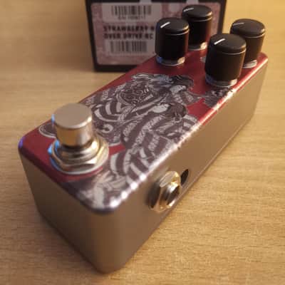 One Control Strawberry Red Overdrive RC Japonism Edition OC-SRODRCn 2024 - Custom Screen printed image 9