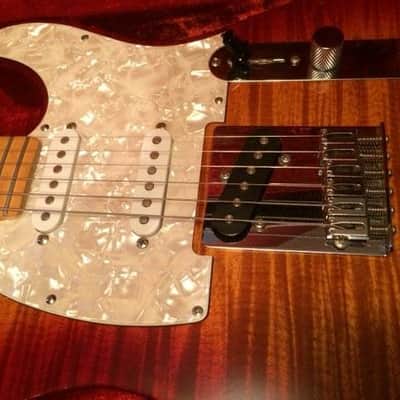 American Standard "Telecaster Partscaster" (1995-1998), Maple Fingerboard, Brown Tiger Stripe/Flame Top image 3