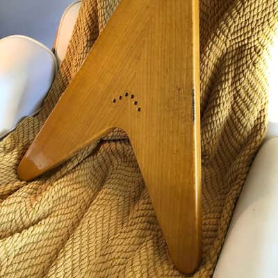 Gibson 1958 Murphy Aged Flying V Limited Edition 2021 - Korina aged image 6