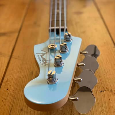 Fender Japan Exclusive Limited Edition 2023 FSR Daphne Blue Precision Bass Alder with Matching Headstock image 10