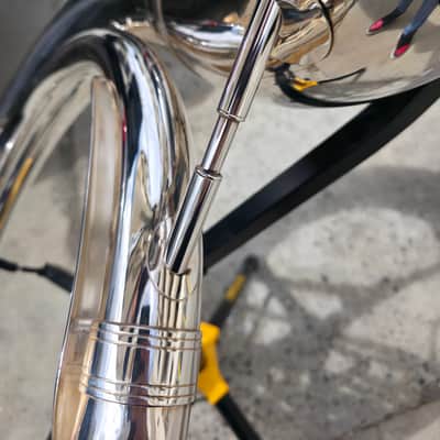 Eastman EPH495 Silver Bb Sousaphone - Professional image 15