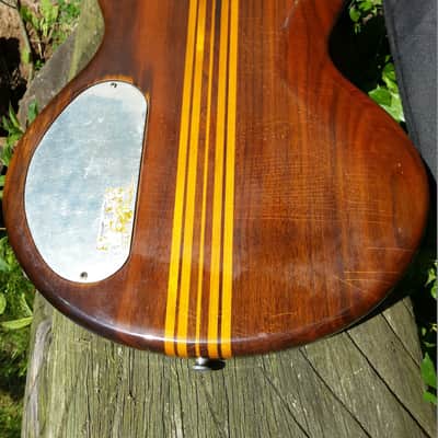 2-DAY PRICE DROP!  Vintage Kramer DMZ 2000 1980 Honey Lacquer Aluminum Neck image 12