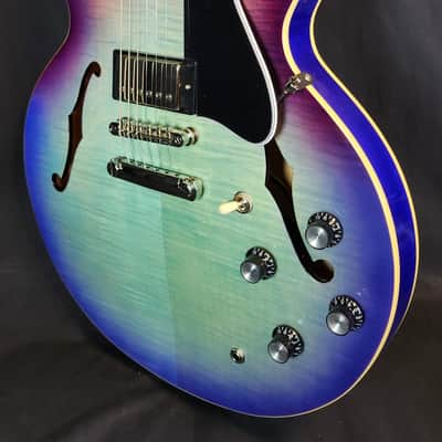 Epiphone ES-335 Figured, Blueberry Burst, Inspired By Gibson image 3