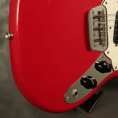 all original 1964 Fender pre-CBS Duo-Sonic II Red image 11