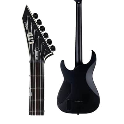 ESP LTD MH-1000 Baritone 2022 - Present - Black Satin image 3