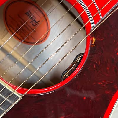 2025 Gibson Custom Everly Brothers J-180 Acoustic Guitar Cherry Red image 5