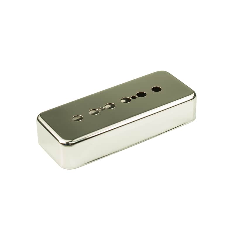 WD Brass P-90 Pickup Cover Chrome (1) image 1