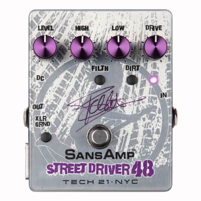 New Tech 21 Frank Bello FB48 Street Sweeper Sans Amp Bass Guitar Effects Pedal image 2