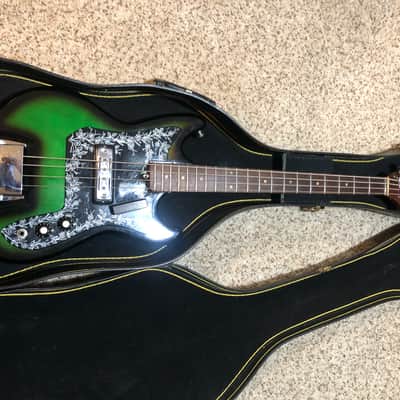 Vintage Teisco EB-100 Short Scale Bass 1960s image 17