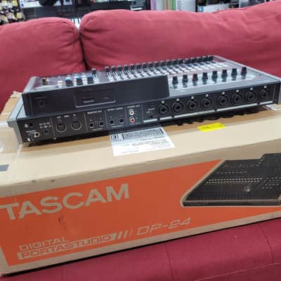 TASCAM DP-24SD 24-track Digital Portastudio with CD Recorder- Black image 11