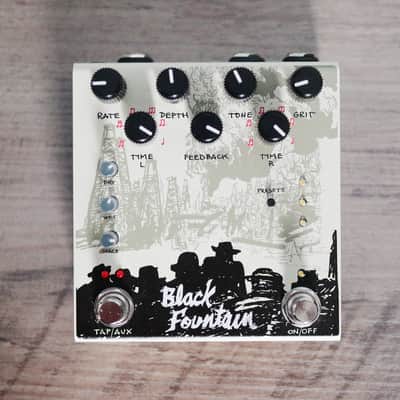 Old Blood Noise Endeavors Black Fountain Stereo 2025 Cream image 4