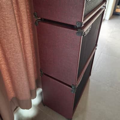 Mesa Boogie Nomad 55 Head - Stack Custom 2000's - WineRed Tolex image 4
