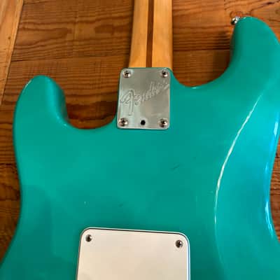 Fender Strat Plus Lace Sensors TBX Wilkinson Sperzels 1988 - Bahama Green image 7