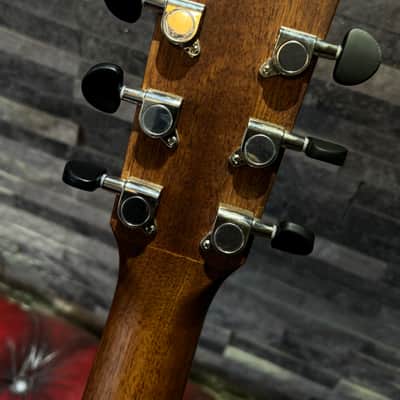 Cort GA5F-BW NS Grand Regal Series Solid Red Cedar/Australian Blackwood Grand Auditorium Cutaway with Electronics - Natural Satin image 6