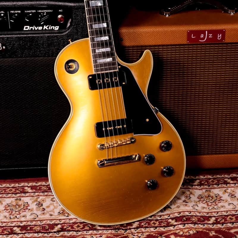 Gibson Custom Shop M2M Les Paul Custom '54 Murphy Lab  2024 - Light Aged Antique Gold image 1