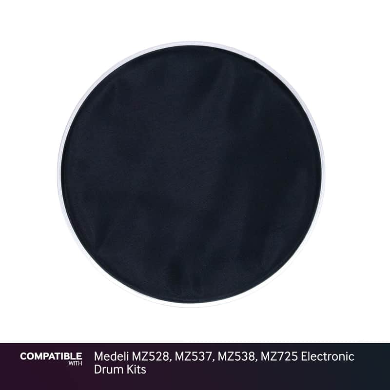 Black 10" Mesh Drum Head for Medeli MZ528, MZ537, MZ538, MZ725 Electronic Drum K