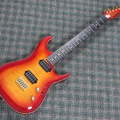 2005 Zion Classic Cherry Burst! SET-NECK! w/OHSC image 10