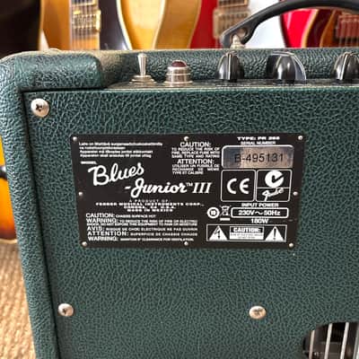 Fender Blues Junior III British Racing Green FSR Limited Edition image 8