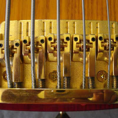 1994 Samick Valley Arts Custom Pro Shop 5-String Bass image 6