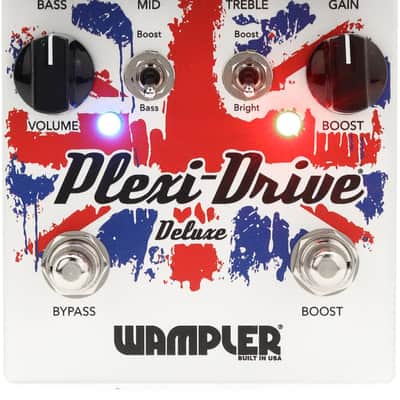 Wampler Plexi-Drive Deluxe V2 Distortion & Overdrive Guitar Effects Pedal image 1
