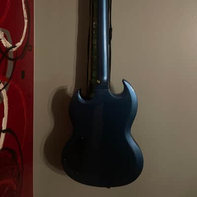 Harley Benton SG Pelham Blue Metallic image 6