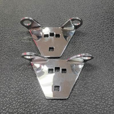 Latin Percussion LP912 Double Conga Mounting Bracket (2 brackets) - Chrome image 1