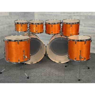 Yamaha Stage Custom Birch 8pc Drum Set (24" Double Bass) Honey Amber image 2
