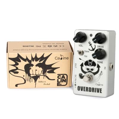 Caline CP-76 Captain Silver Overdrive Tube Screamer Clone Fall Sale $31.80 image 3