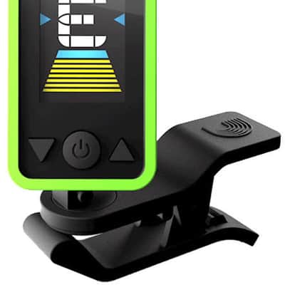 D'Addario PW-CT-17GN Eclipse Clip-On Tuner (Green) image 1