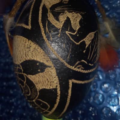 Handmade USA Custom. Beautiful , Native Made Hand Rattle image 6