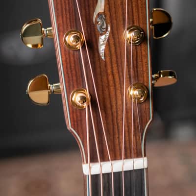 Eastman AC722CE-DF Grand Auditorium Acoustic/Electric Guitar - Dakota Fade with Hardshell Case image 5