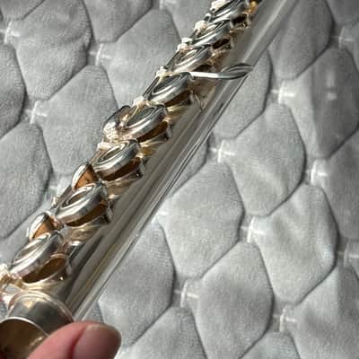 Gemeinhardt 3SHB Open-Hole Flute with Inline G, B-Foot 2010s - Silver-Plated image 8