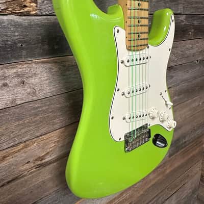 Fender Alien Green Mexican Stratocaster image 9