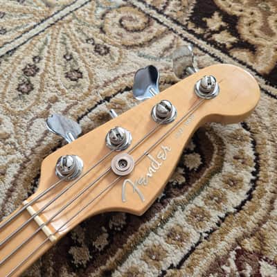 Fender American Deluxe Jazz Bass - 2005 - Montego Black w/ OHSC image 9